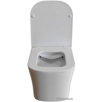 Унитаз подвесной White Wave Promo (белый глянец)