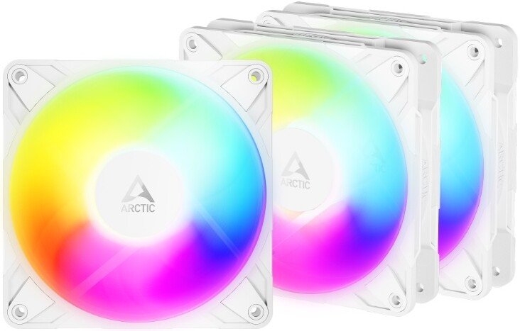 

Комплект вентиляторов для корпуса Arctic P12 Pro Reverse A-RGB 3 Pack ACFAN00334A