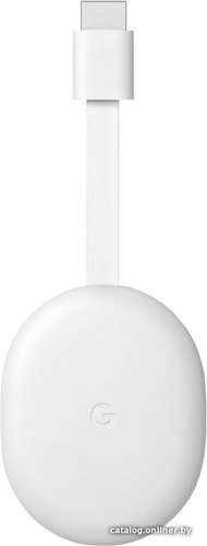 Смарт-приставка Google Chromecast 2020 (британская версия, белый)