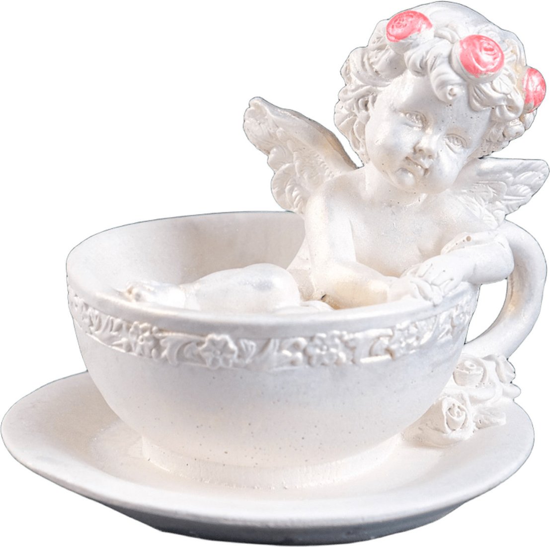 

Статуэтка Хорошие сувениры Ангел в чашке 7696448