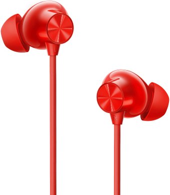 Наушники OnePlus Bullets Wireless Z3 (красный, международная версия)