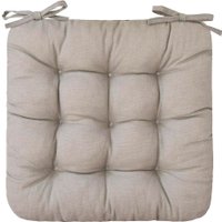 Подушка для сидения Smart Textile 40х40 ST494 (поролоновая крошка, лен)