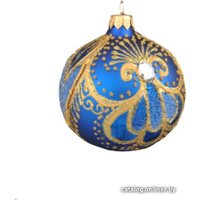 Елочная игрушка Орбитал Шар Д-258 200-057-2 (8см, синий)