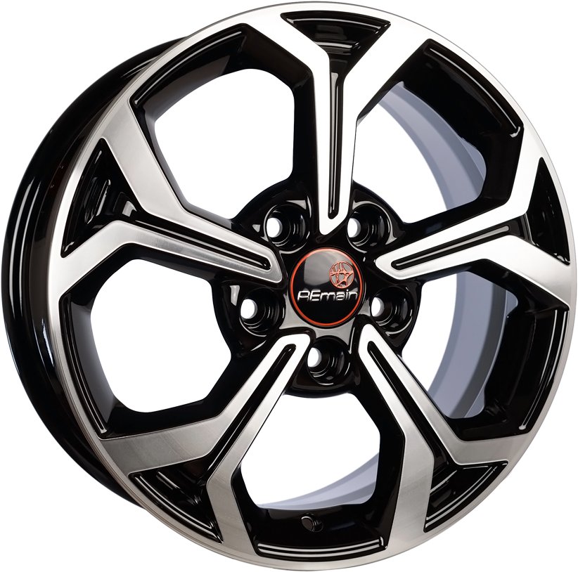 

Литые диски Vector R190 16x6.5" 5x114.3мм DIA 67.1мм ET 50мм Черный с проточкой