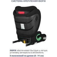 Детское автокресло Indigo Defender Isofix (черный)