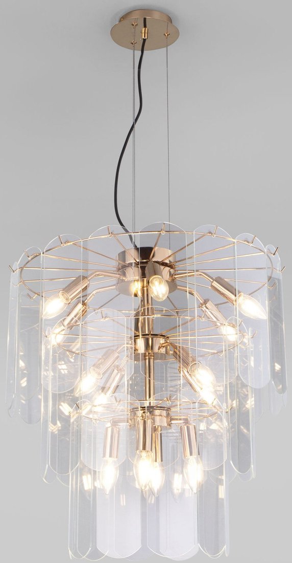 

Подвесная люстра Евросвет Claire 60171 (золото)