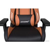 Игровое (геймерское) кресло AKRacing Premium (коричневый/черный)
