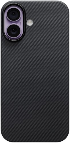 Чехол для телефона Pitaka Ultra-Slim для iPhone 17 (600D Black/Grey Twill)