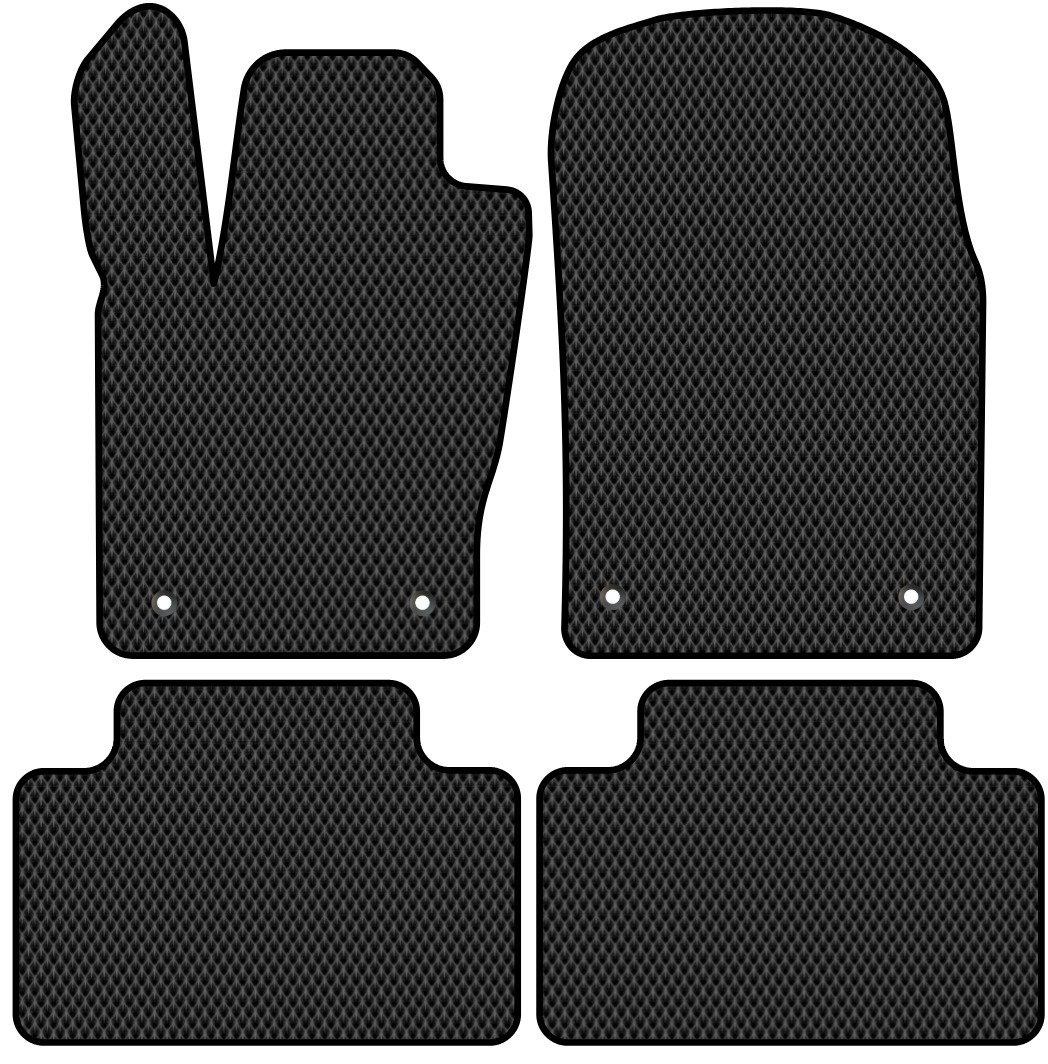 

Комплект ковриков для авто Alicosta Jeep Grand Cherokee IV (suv / WK2) 2013 - Н.В. (черный, ромб)