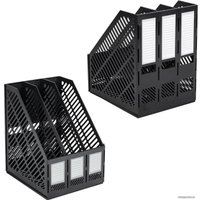 Лоток для бумаг BRAUBERG Office-Expert 238017 (черный)