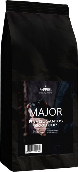 

Кофе Major Brazil Santos Good Cup зерновой 250 г