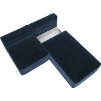 Угловой диван Лига диванов Лига-060 НПБ угол универсальный 129495 (велюр Tower 13 синий)