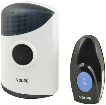 Беспроводной дверной звонок Volpe UDB-Q024 W-R1T1-16S-100M-WH