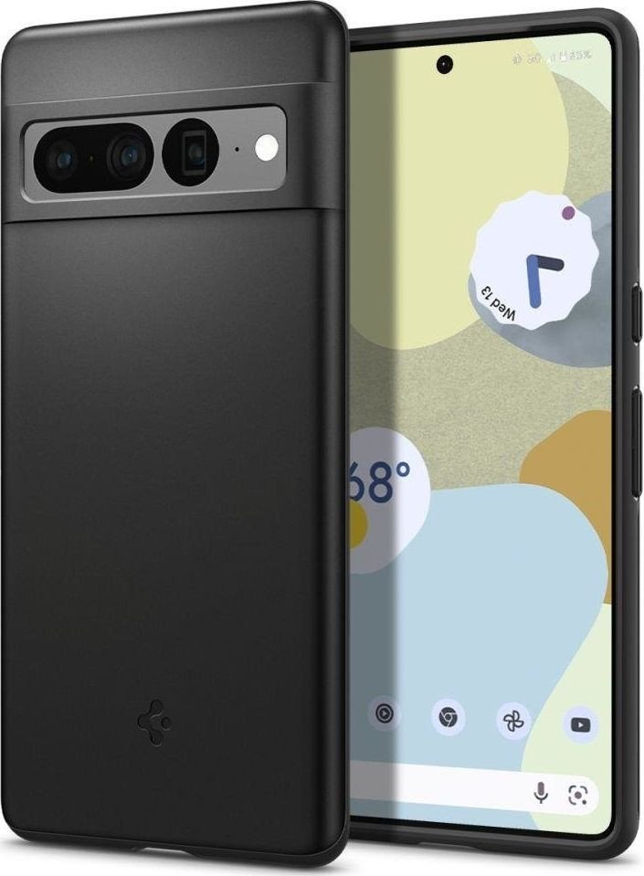 

Чехол для телефона Spigen Thin Fit для Pixel 7 Pro ACS04733 (черный)