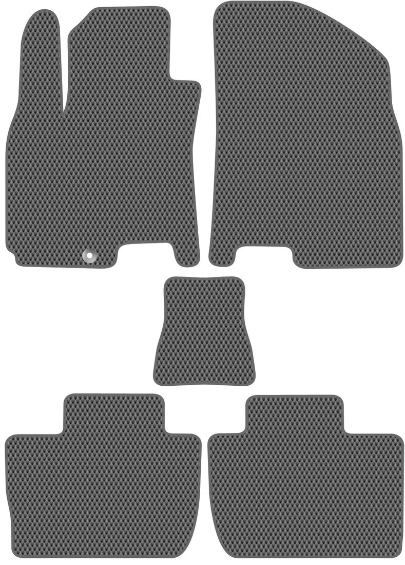 

Комплект ковриков для авто Alicosta BAIC U5 Plus I (седан) 2021 - Н.В. (серый, ромб)