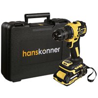Дрель-шуруповерт Hanskonner HCD2065C (с 2-мя АКБ, кейс)