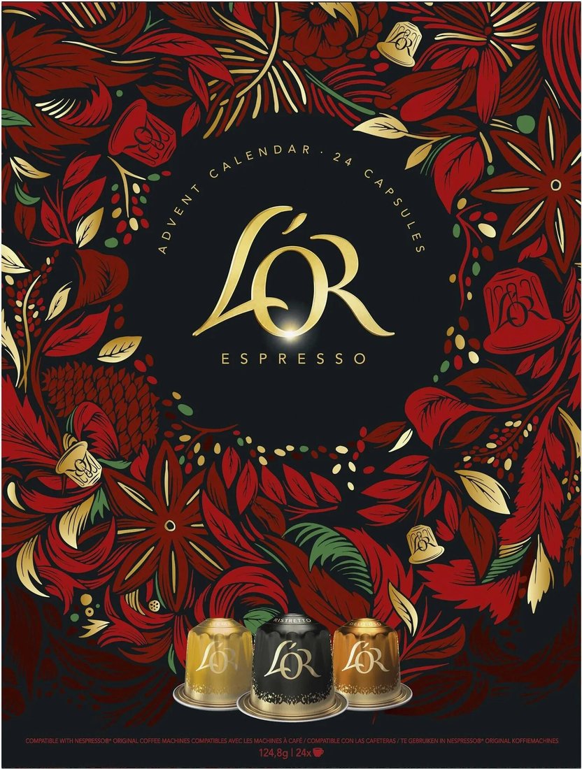 

Кофе L'OR Адвент-Календарь 24 шт