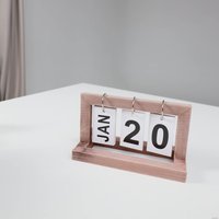 Настольный календарь AksHome Calendar (натуральный)