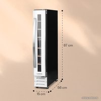 Винный шкаф Klarstein Vinovilla 7 (белый)