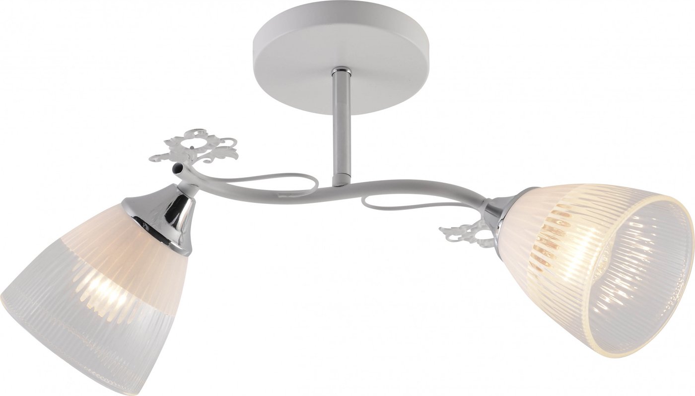 

Люстра средней высоты Mirastyle MH-1544B/2 WH+CR