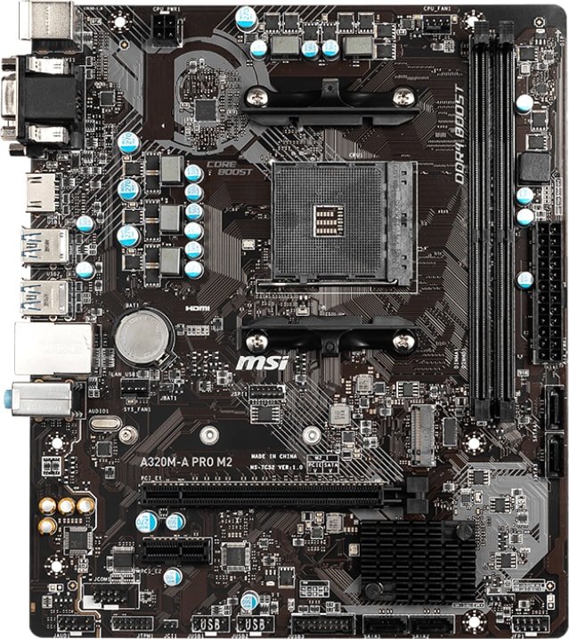 

Материнская плата MSI A320M-A PRO M2