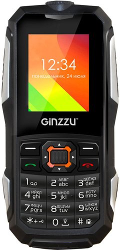 Кнопочный телефон Ginzzu R50 (черный)