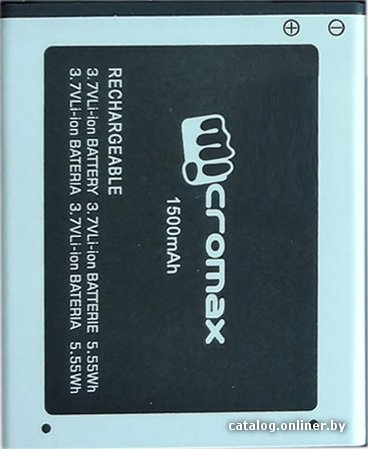 Аккумулятор для телефона Micromax Canvas Engage A091