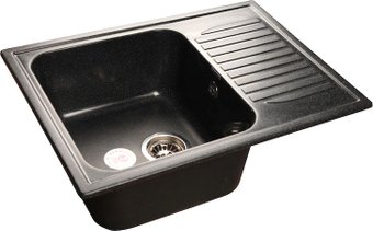 Кухонная мойка GranFest GF-S645L (черный)