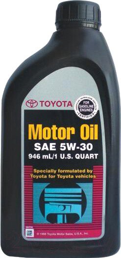 

Моторное масло Toyota API SL 5W-30 0.946л