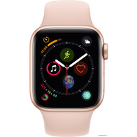 Умные часы Apple Watch Series 4 40 мм (алюминий золотистый/розовый песок)