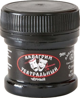 Аквагрим Аква-Колор Аквагрим театральный (черный)