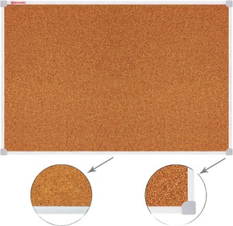 Офисная пробковая доска BRAUBERG 50x70 см 238188