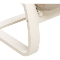 Кресло-качалка Импэкс Leset Монако (слоновая кость/malmo 05)