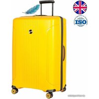 Чемодан-спиннер Verage AIRTRAVEL 22019 77 см (солнечный желтый)