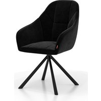 Стул Памир Босс F90 поворотный (черный/черная опора)