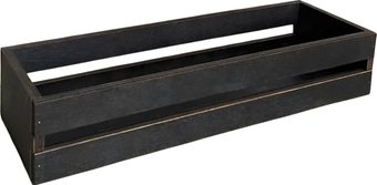 Органайзер  ОМурМебель с рейками (черный)