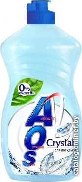 Средство для мытья посуды AOS Crystal 900 мл