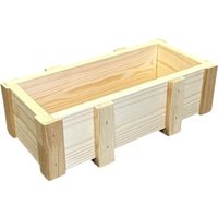 Кашпо KraftHouse Балконный ящик 15x32x9 2043416450258 (натуральный)