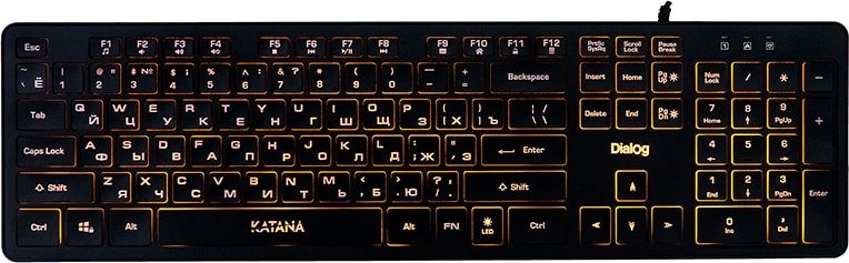 

Клавиатура Dialog Katana KK-ML17U (черный)