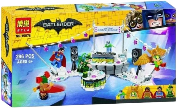 

Конструктор Bela Batleader 10878 Вечеринка Лиги Справедливости