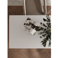 Кухонный стол Senira Велес ЛДСП 25 мм 100x60 (белый/опора черная)