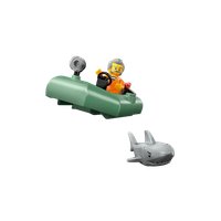Конструктор LEGO City Полицейская погоня на лодке 60456