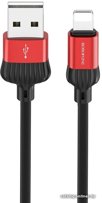 Кабель Borofone BX28 Ligthtning 1 м (красный)
