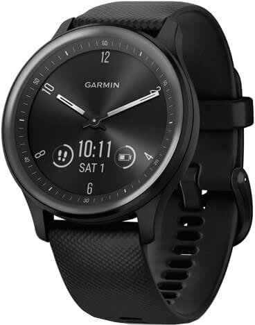 

Умные часы Garmin Vivomove Sport (черный/черный сланцевый)