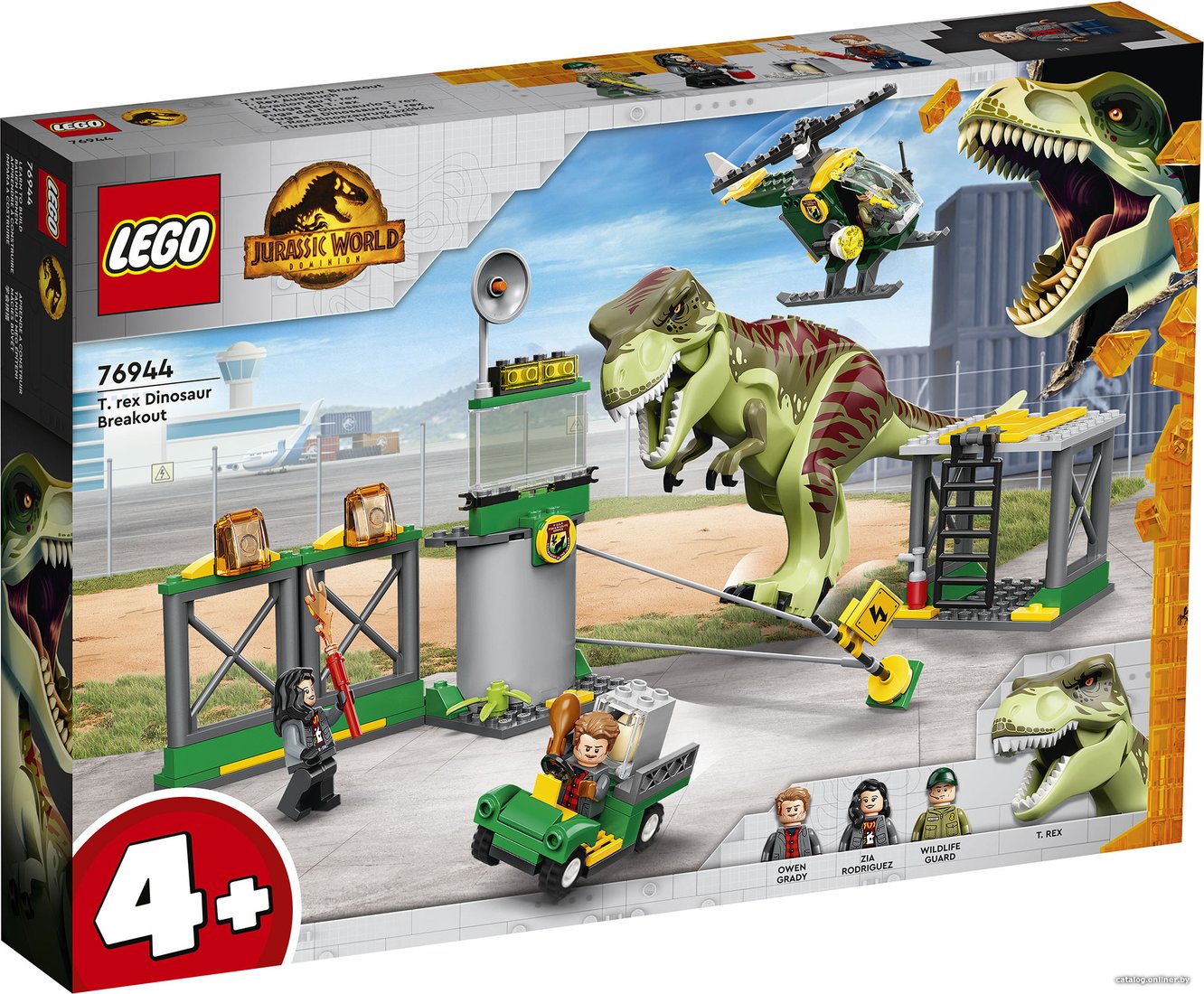 Конструктор LEGO Jurassic World 76944 Побег тираннозавра