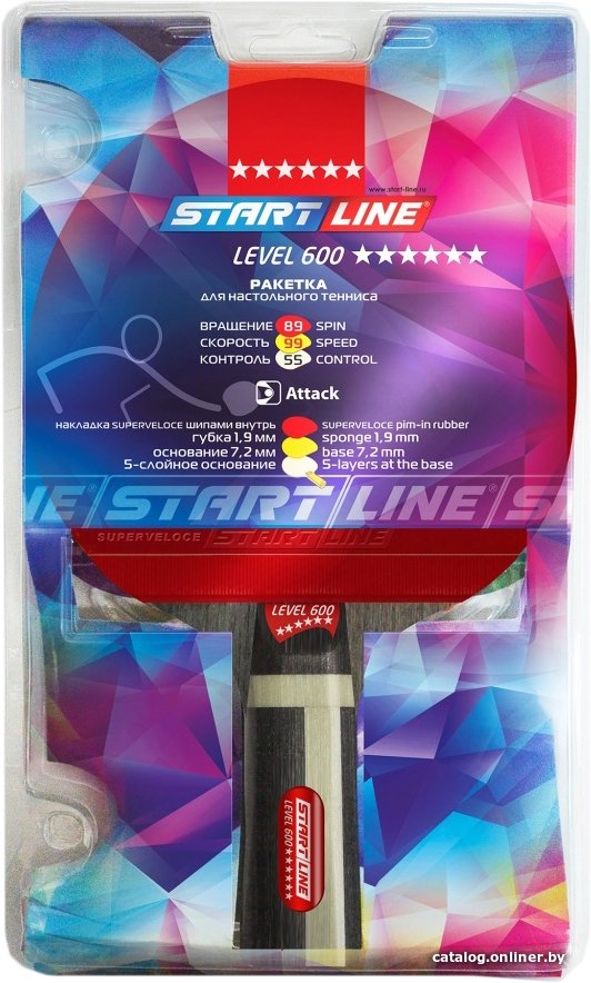 Ракетка для настольного тенниса Start Line Level 600 12703