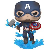 Фигурка Funko Funko POP! Bobble Marvel Avengers Endgame Captain America w/Broken Shield&Mjolnir