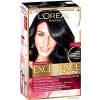 Крем-краска для волос L'Oreal Excellence 1.0 Черный