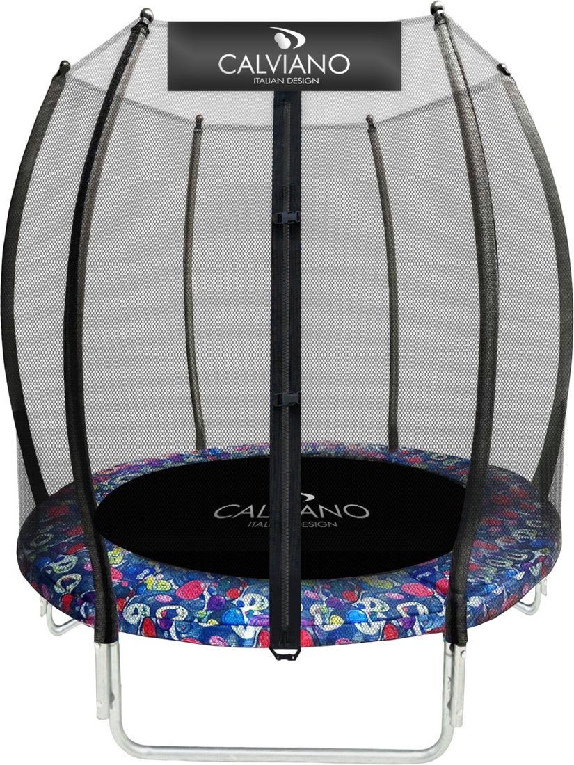 Батут Calviano Outside Master Smile 140 см - 4.5ft (внешняя сетка, без лестницы)