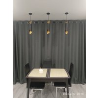 Штора Модный текстиль 01L1 112MT391019 (260x210, темно-серый)